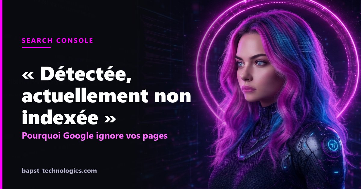 Détectée, actuellement non indexée : pourquoi Google ignore vos pages